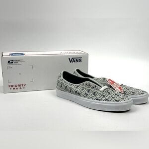 NIB Authentic Vans X USPS US Mail Casual Skate Shoe US / Men’s  13 Denim/White